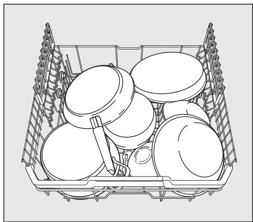MIELE G7460 SCVI  -  G 7460 SCVi AutoDos - Disposition de la vaisselle et des couverts - 3