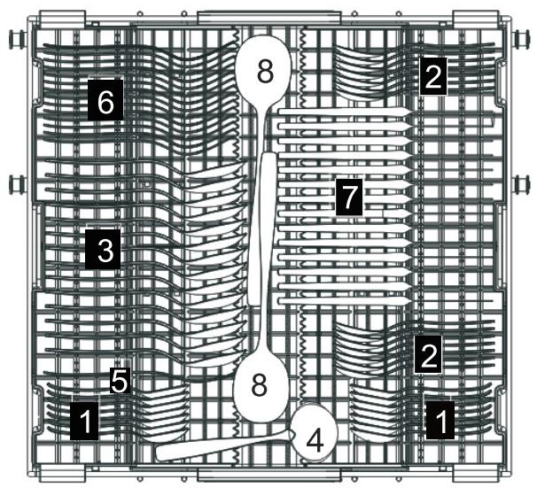 HISENSE HV603D40 - Upper/Lower basket Folding racks - 4