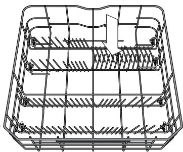 HOTPOINT HBC 3C41 W - LOWER RACK - 2