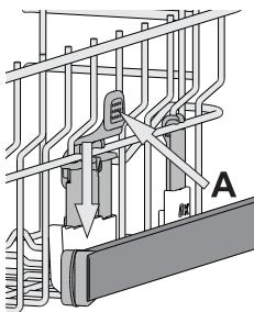 HOTPOINT HBC 3C41 W - AJUSTAR A ALTURA DO CESTO SUPERIOR - 1