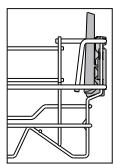 HOTPOINT HBC 3C41 W - FOLDABLE FLAPS WITH ADJUSTABLE POSITION - 1