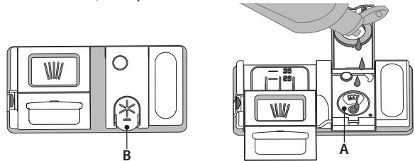 HOTPOINT HBC 3C41 W - LLENADO DEL DISPENSADOR DEL ABRILLANTADOR - 1