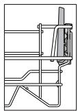 HOTPOINT HBC 3C41 W - VOLETS Pliables avec positions ajustables - 1