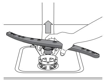 HOTPOINT HBC 3C41 W - LIMPIEZA DE LOS BRAZOS ASPERSORES - 2