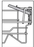 HOTPOINT HBC 3C41 W - FOLDABLE FLAPS WITH ADJUSTABLE POSITION - 2