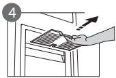 HOTPOINT BCB 7030 AA F C O3 - PROCEDURE DE NETTOYAGE DE L'ACCESSOIRE STOP FROST - 4