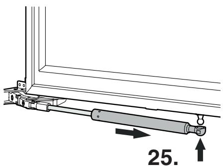 LIEBHERR IKBC 3454 - Réglage du panneau de porte - 5