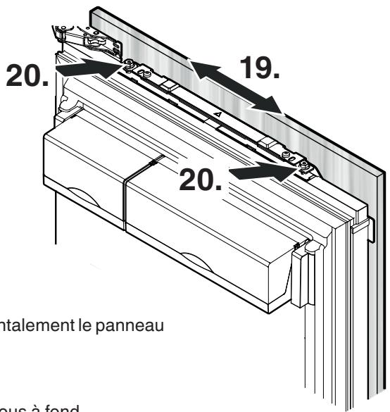 LIEBHERR IKBC 3454 - Réglage du panneau de porte - 2