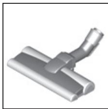BOSCH BGS41PET1 - BGS41PET1-B - B Sert zemin bestehtig BBZ124HD - 1