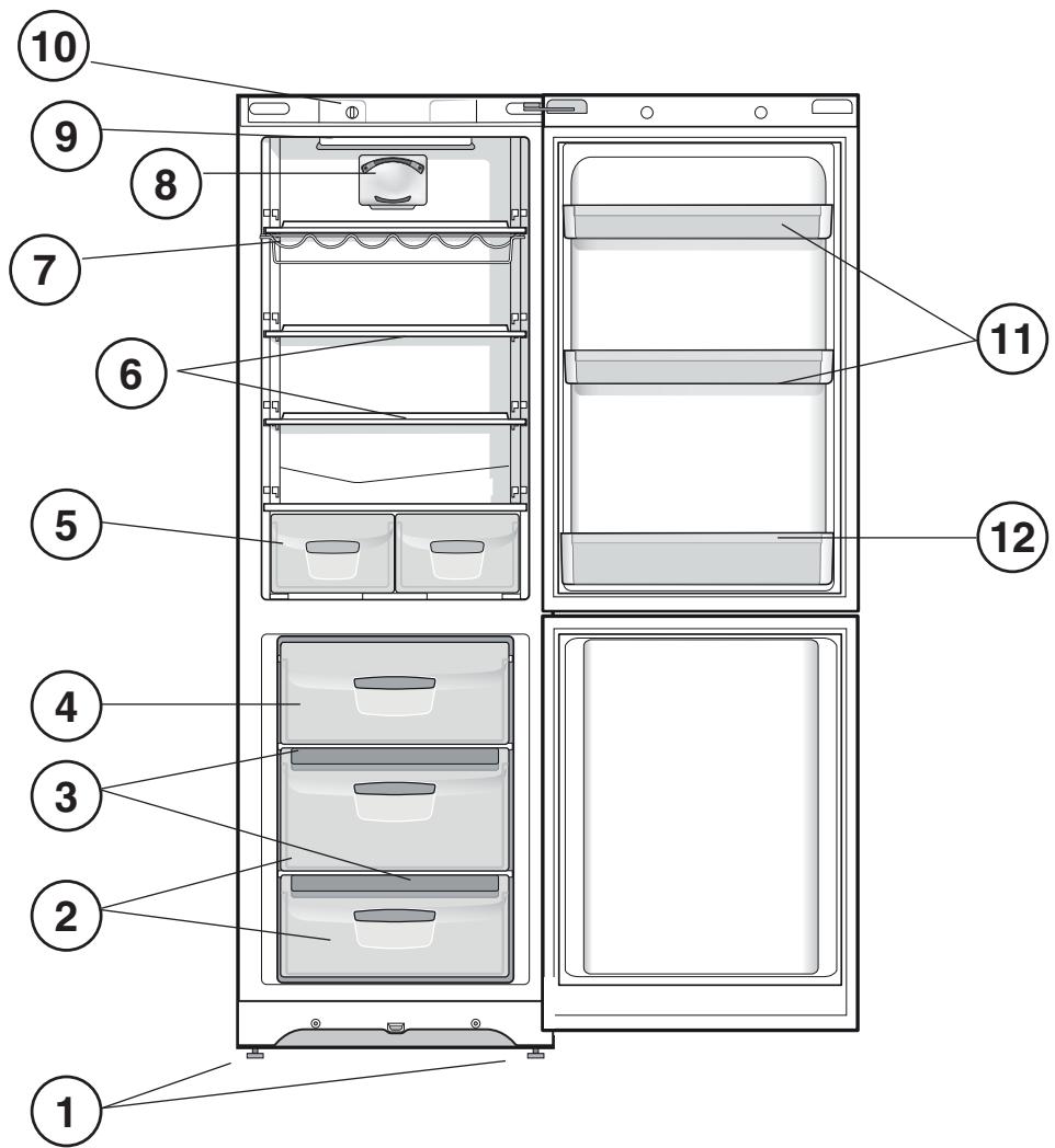 INDESIT BIAA 13 F H - Geräteansicht - 1