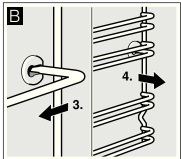 BOSCH HEA20B250 - Décrocher les supports - 2