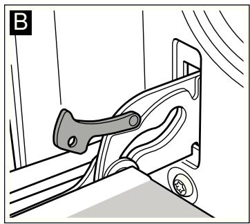 BOSCH HEA20B250 - Backofentür aus- und einhängen - 2