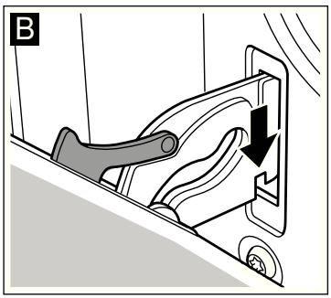 BOSCH HEA20B250 - Accrocher la porte - 2