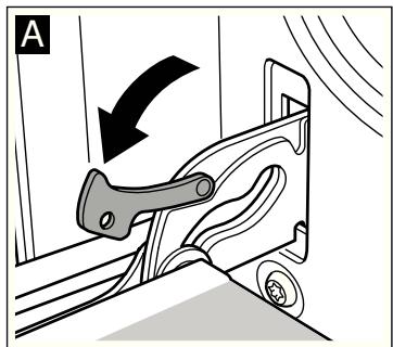 BOSCH HEA20B250 - Décrocher la porte - 1