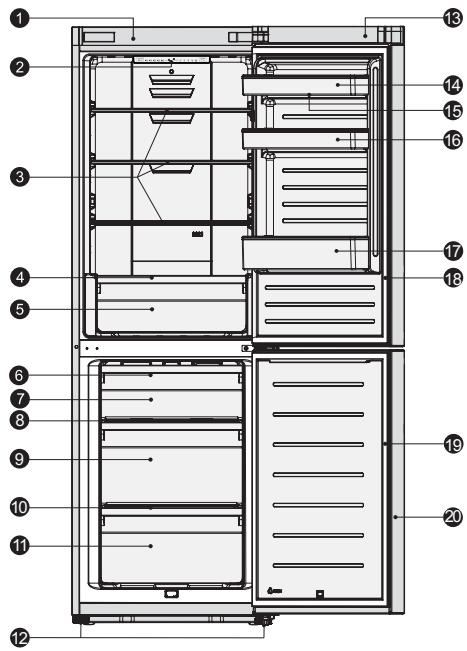 HISENSE HSN519WIF - Perspectiva 1 do aparelho - 1