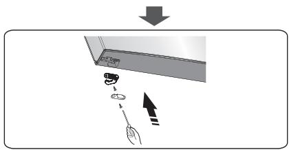 HISENSE HSN519WIF - Waterpas stellen van het apparatus. - 7