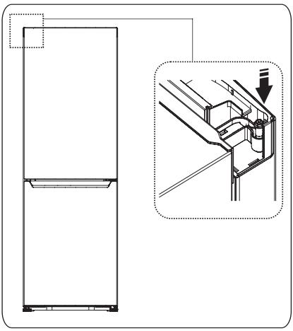 HISENSE HSN519WIF - Invertire la porta - 14