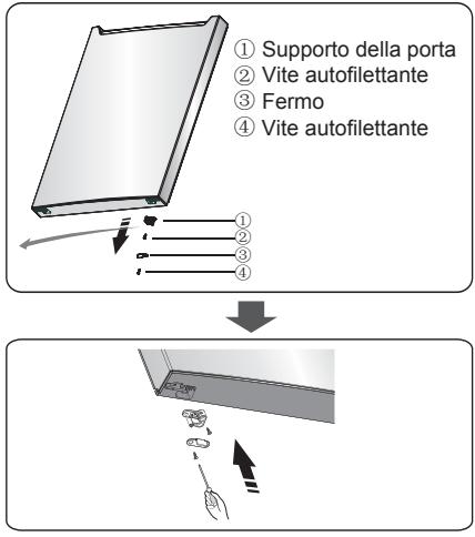 HISENSE HSN519WIF - Invertire la porta - 7