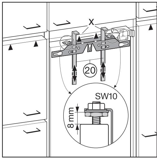 MIELE K 34242 IF  -  K 34242 iF - Montage de la porte du meuble - 1