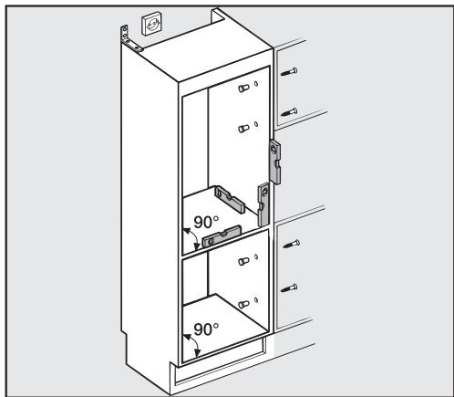 MIELE K 34242 IF  -  K 34242 iF - Encastrement de l'appareil - 1