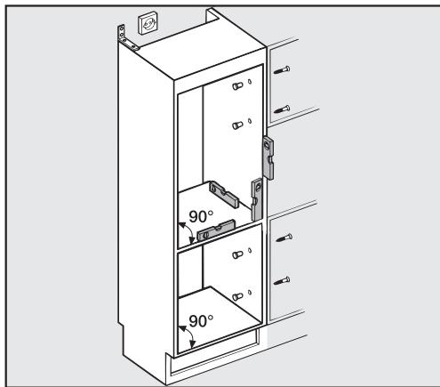 MIELE K 33442 IF - Encastrement de l'appareil - 1