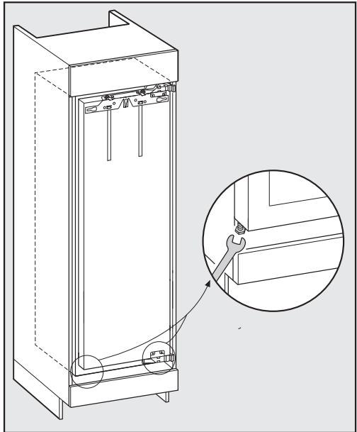 MIELE K 33442 IF - Encastrer l'appareil frigorifique - 2