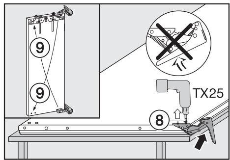 MIELE K 33442 IF - Montage de la porte - 1