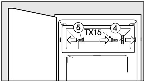 MIELE K 33442 IF - Montage de la porte - 5
