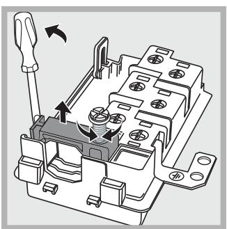HOTPOINT UT 89 EP. 20 HA - Montaje del cable de alimentación eléctrica - 2
