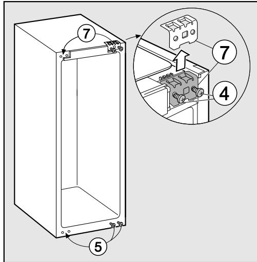 MIELE K 35222 ID - Inversion du sens d'ouverture de porte - 4