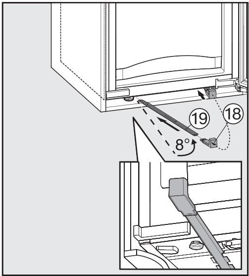 MIELE K 35222 ID - Uniquement pour un appareil de froid d'une hauteur de niche de 140 cm ou plus - 1
