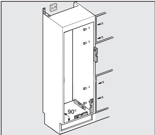 MIELE K 35222 ID - Encastrement de l'appareil - 1