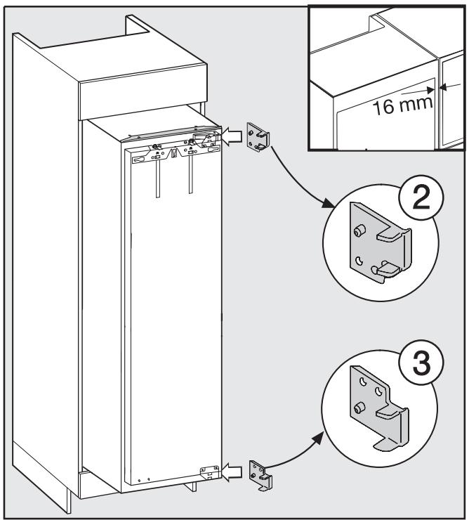 MIELE K 35272 ID - Tip to help you push it into position: - 1