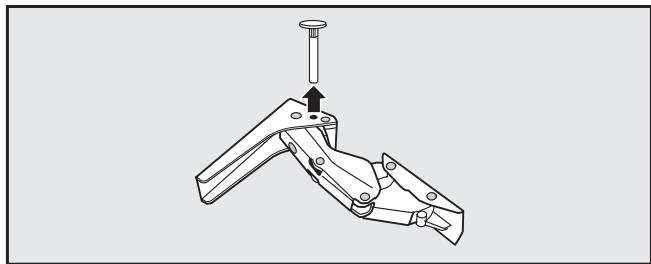 MIELE K 35272 ID - To change the door hinging you will need the following tools: - 5