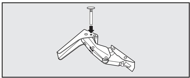 MIELE K 35272 ID - To change the door hinging you will need the following tools: - 8