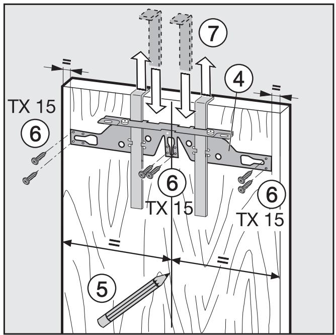 MIELE K 35272 ID - Fitting a furniture door - 4