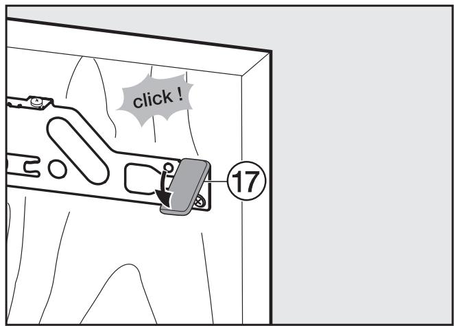 MIELE K 35272 ID - Fitting a furniture door - 5