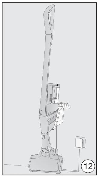 MIELE Triflex HX1 Cat&Dog - SMML0 - Triflex HX1 Pro - SMML0 - Socle de chargement LS03 (HX LS) - 12