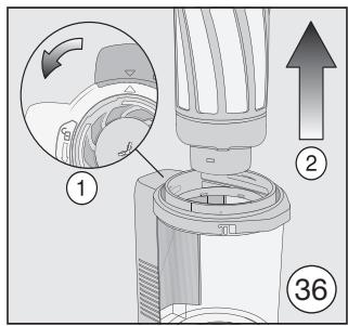 MIELE Triflex HX1 Cat&Dog - SMML0 - Triflex HX1 Pro - SMML0 - Socle de chargement LS03 (HX LS) - 36