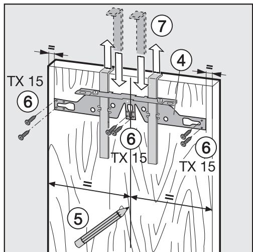 MIELE K 37472 ID - Fitting a furniture door - 4