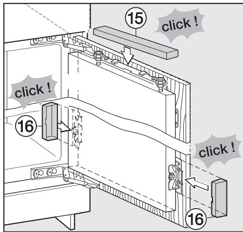 MIELE K 37472 ID - Adjusting the depth (Z) - 1