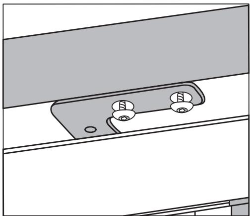 MIELE K 31222 UI  -  K 31222 Ui - Monter le socle de meuble continu - 2