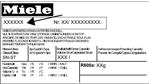 MIELE K 31222 UI  -  K 31222 Ui - Base de données EPREL - 1