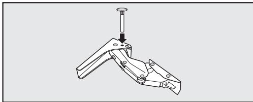 MIELE K 31222 UI  -  K 31222 Ui - Limiter l'angle d'ouverture de la porte de l'appareil - 1
