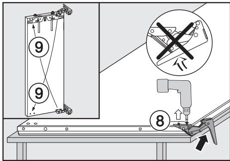 MIELE K 31222 UI  -  K 31222 Ui - Montage de la porte - 1