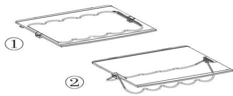 HAIER C2FE636CBJ - Utilizarea suportului pentru vinuri din sârmă - 1