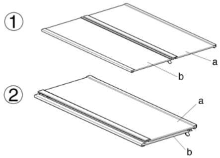 HAIER C2FE636CBJ - Uso del estante plegable - 1