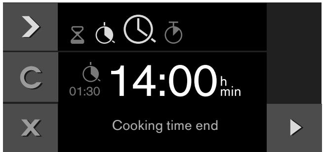 GAGGENAU BOP 211 111 - Delaying the cooking time end - 1