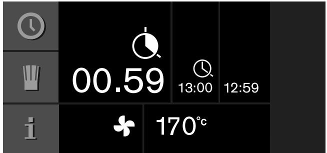 GAGGENAU BOP 211 111 - Setting a cooking time - 3