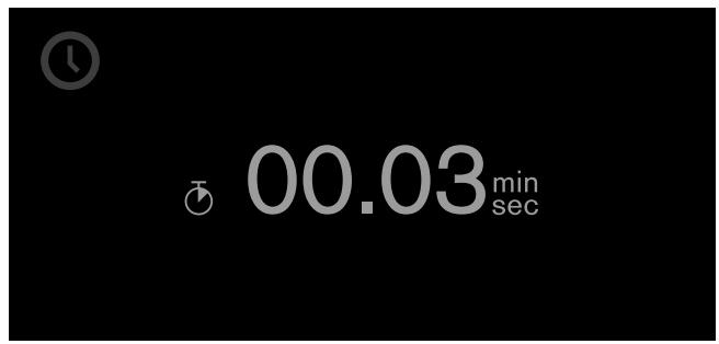 GAGGENAU BOP 211 111 - Starting the stopwatch - 2